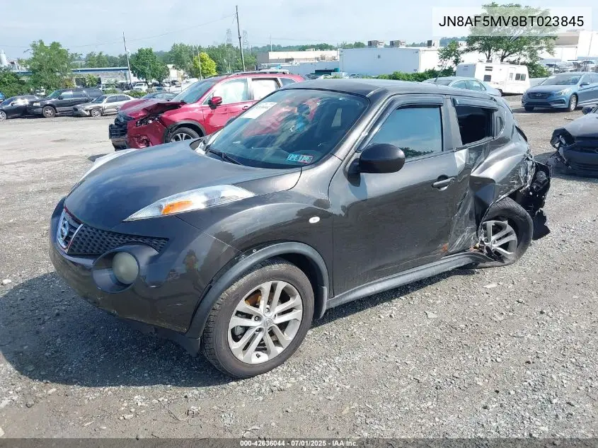 2011 Nissan Juke Sl VIN: JN8AF5MV8BT023845 Lot: 42636044