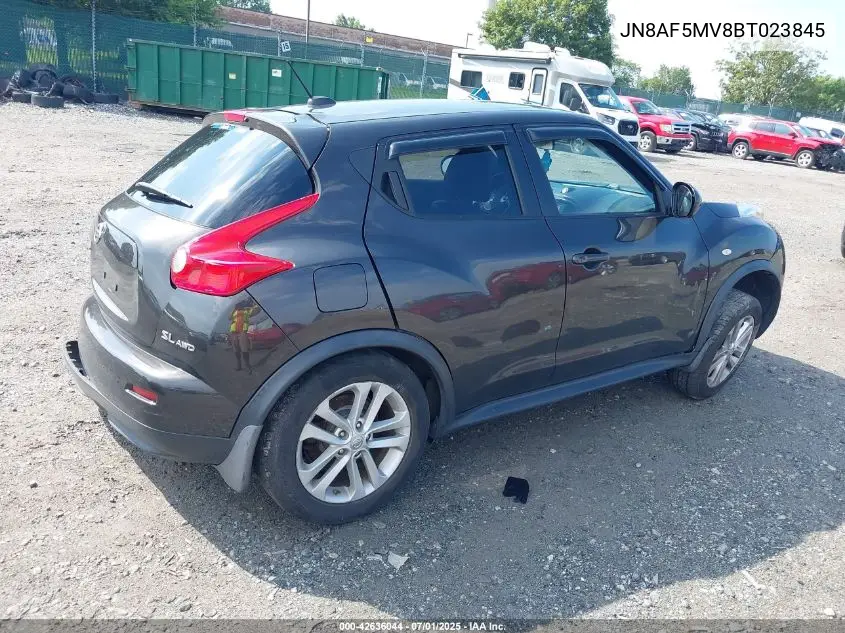 2011 Nissan Juke Sl VIN: JN8AF5MV8BT023845 Lot: 42636044