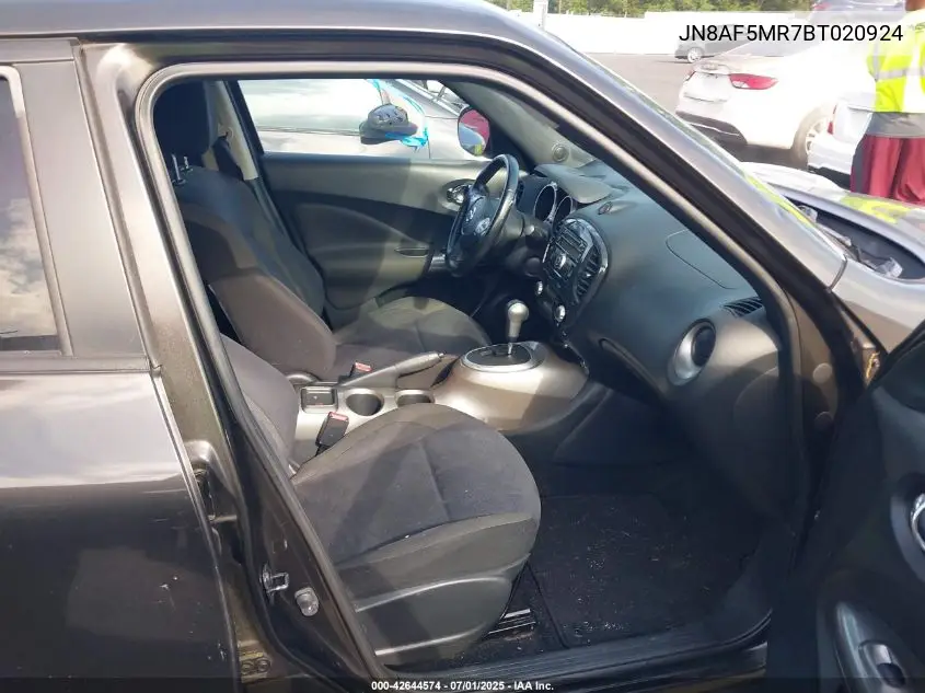 2011 Nissan Juke Sv VIN: JN8AF5MR7BT020924 Lot: 42644574