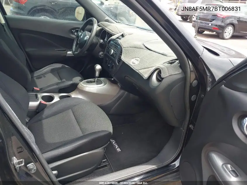 2011 Nissan Juke S VIN: JN8AF5MR7BT006831 Lot: 42675805