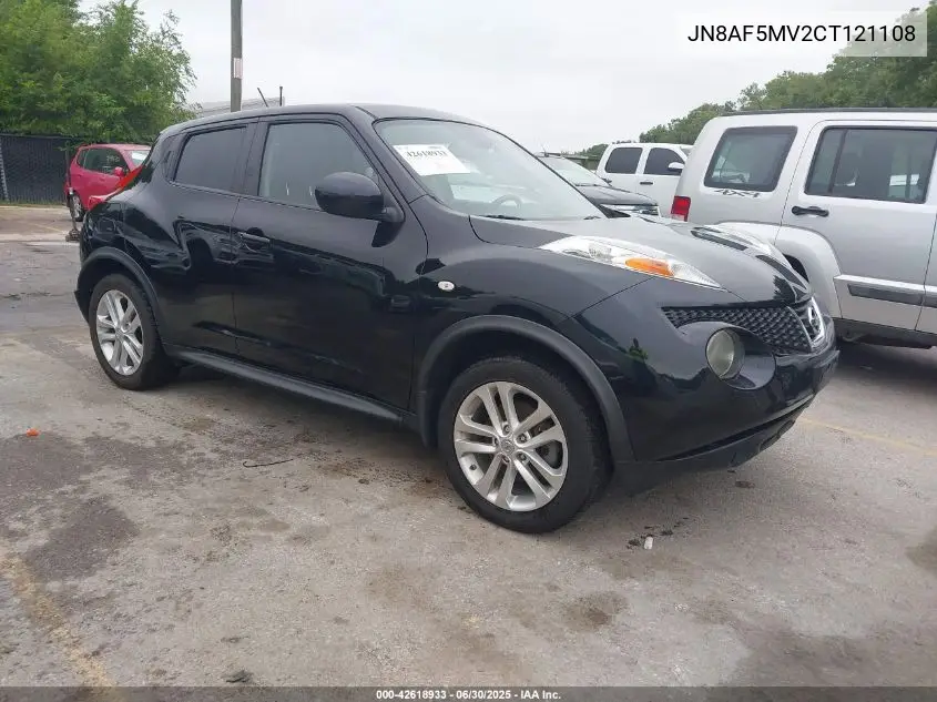 2012 Nissan Juke Sv VIN: JN8AF5MV2CT121108 Lot: 42618933