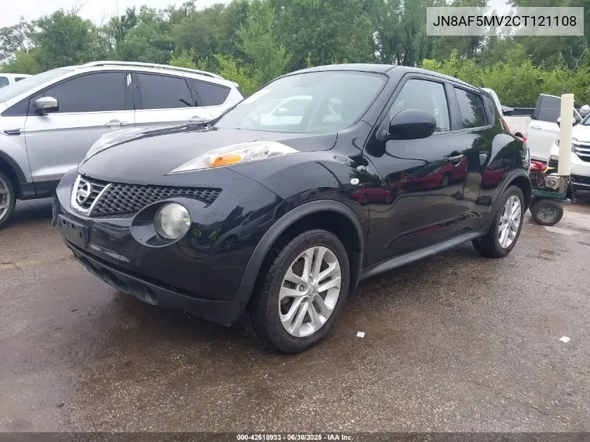 2012 Nissan Juke Sv VIN: JN8AF5MV2CT121108 Lot: 42618933