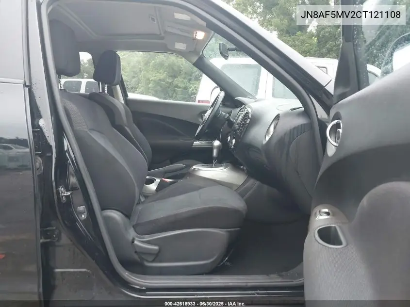 2012 Nissan Juke Sv VIN: JN8AF5MV2CT121108 Lot: 42618933