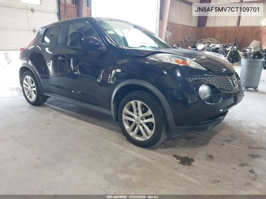 2012 Nissan Juke Sv VIN: JN8AF5MV7CT109701 Lot: 42639009