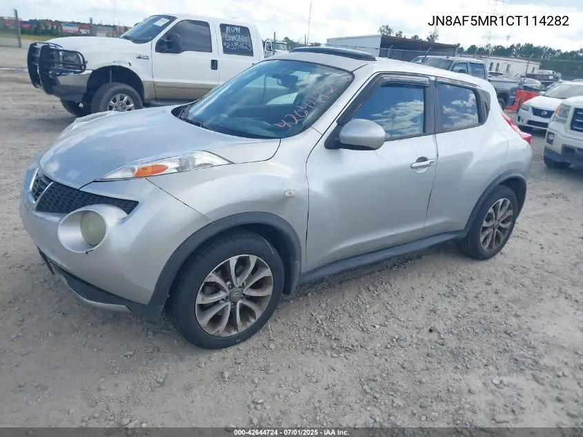 2012 Nissan Juke Sv VIN: JN8AF5MR1CT114282 Lot: 42644724