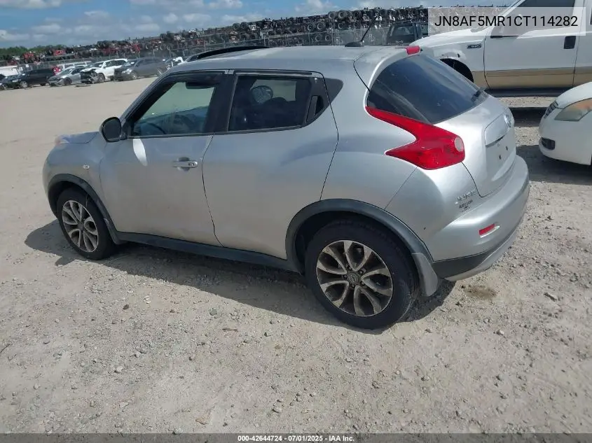 2012 Nissan Juke Sv VIN: JN8AF5MR1CT114282 Lot: 42644724