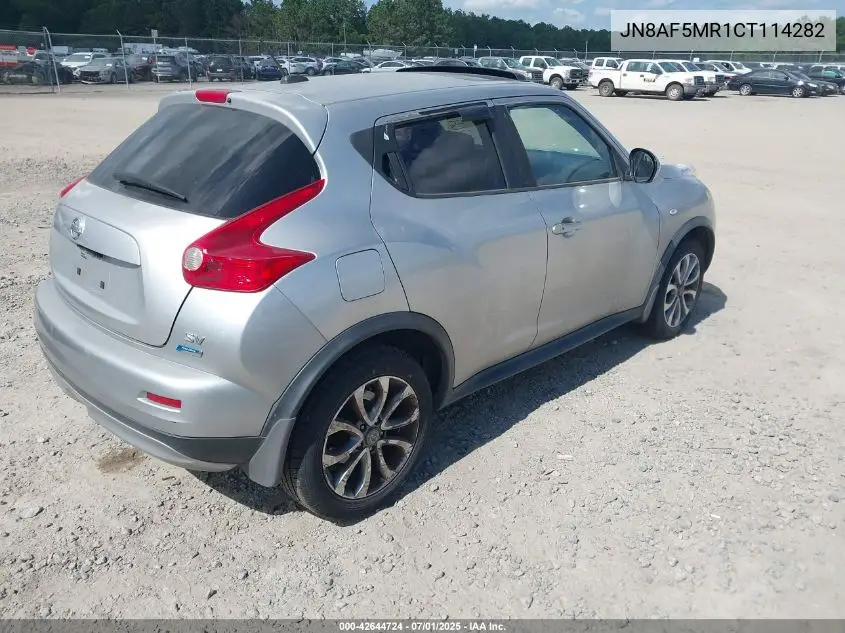 2012 Nissan Juke Sv VIN: JN8AF5MR1CT114282 Lot: 42644724
