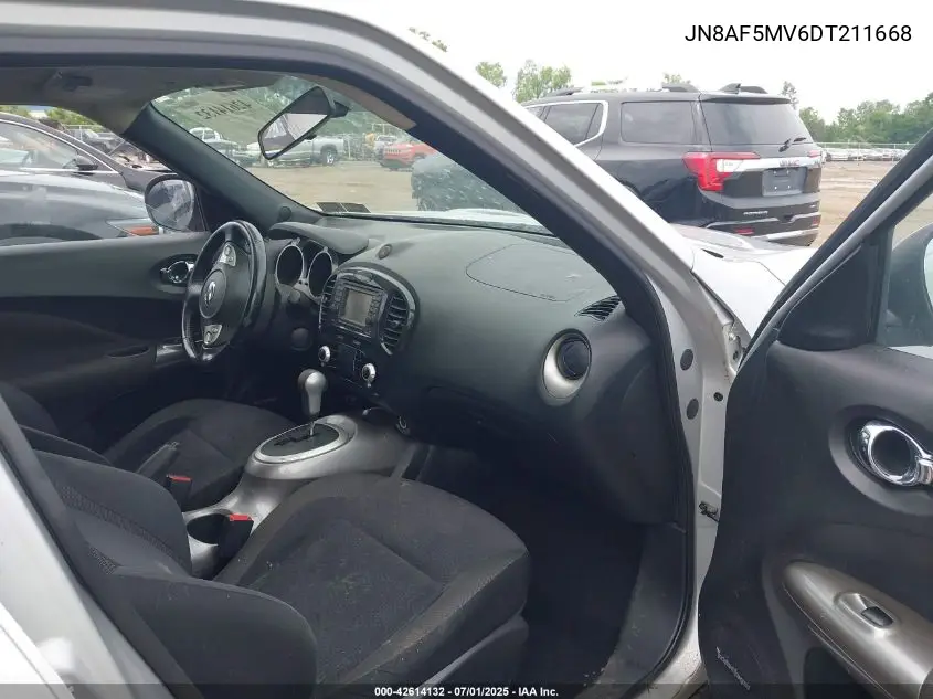 2013 Nissan Juke Sv VIN: JN8AF5MV6DT211668 Lot: 42614132
