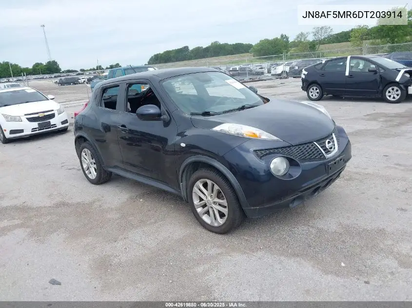 2013 Nissan Juke S VIN: JN8AF5MR6DT203914 Lot: 42619880