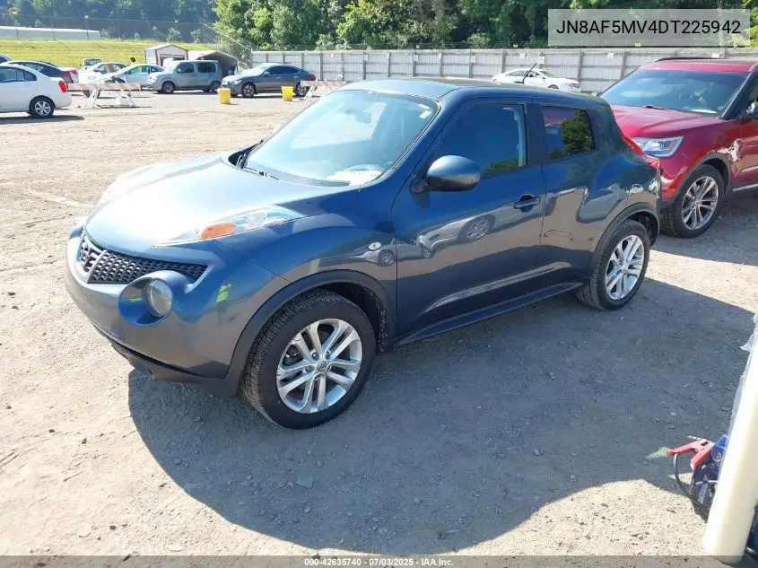 2013 Nissan Juke Sv VIN: JN8AF5MV4DT225942 Lot: 42635740