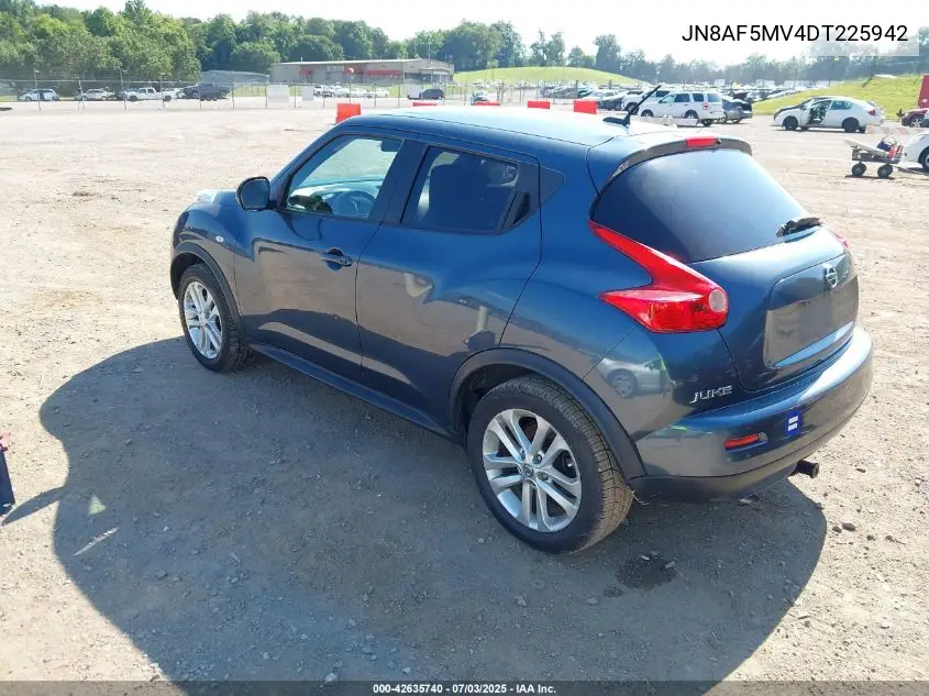 2013 Nissan Juke Sv VIN: JN8AF5MV4DT225942 Lot: 42635740