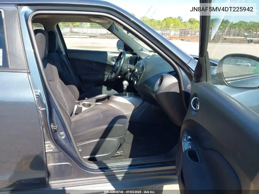 2013 Nissan Juke Sv VIN: JN8AF5MV4DT225942 Lot: 42635740