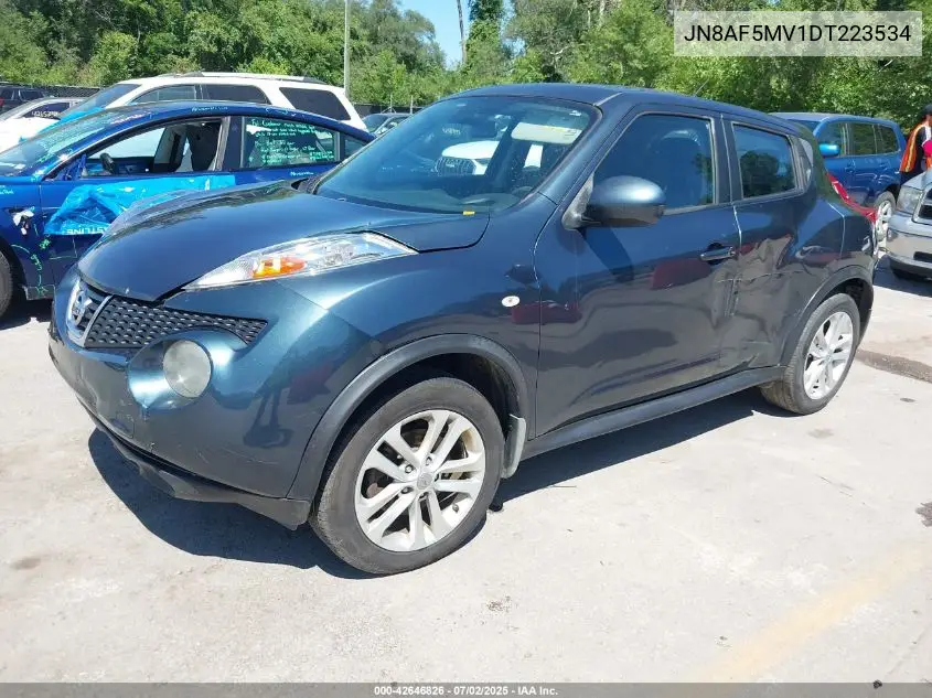 2013 Nissan Juke S VIN: JN8AF5MV1DT223534 Lot: 42646826