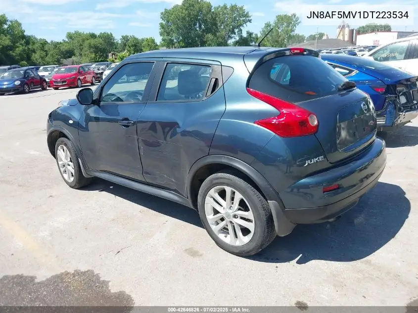 2013 Nissan Juke S VIN: JN8AF5MV1DT223534 Lot: 42646826
