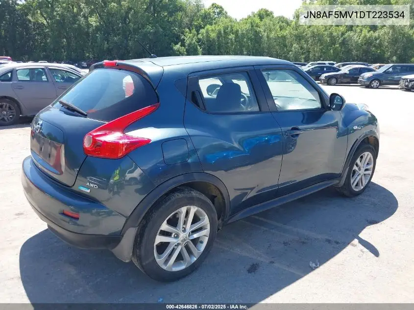 2013 Nissan Juke S VIN: JN8AF5MV1DT223534 Lot: 42646826
