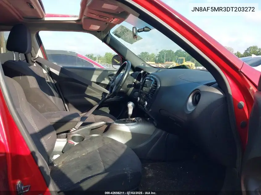 2013 Nissan Juke Sv VIN: JN8AF5MR3DT203272 Lot: 42656211