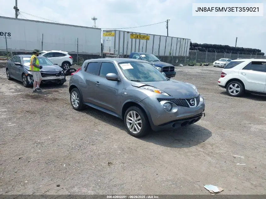 2014 Nissan Juke Sv VIN: JN8AF5MV3ET359021 Lot: 42602201