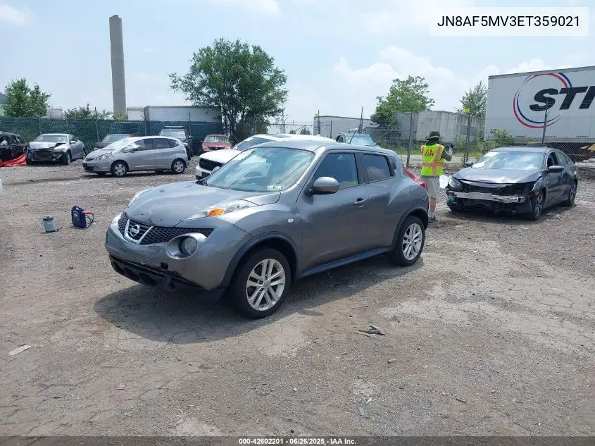 2014 Nissan Juke Sv VIN: JN8AF5MV3ET359021 Lot: 42602201