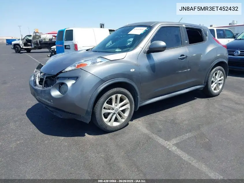 2014 Nissan Juke S VIN: JN8AF5MR3ET452432 Lot: 42610564