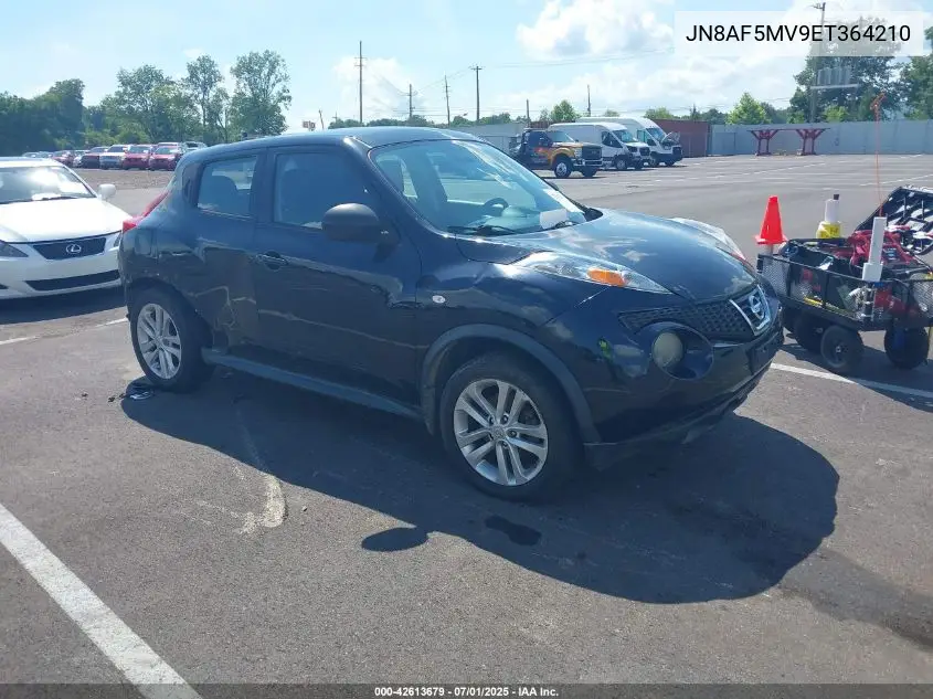 2014 Nissan Juke Nismo/S/Sl/Sv VIN: JN8AF5MV9ET364210 Lot: 42613679