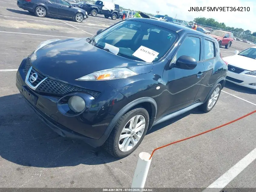 2014 Nissan Juke Nismo/S/Sl/Sv VIN: JN8AF5MV9ET364210 Lot: 42613679
