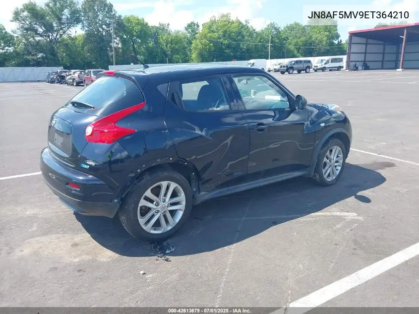 2014 Nissan Juke Nismo/S/Sl/Sv VIN: JN8AF5MV9ET364210 Lot: 42613679