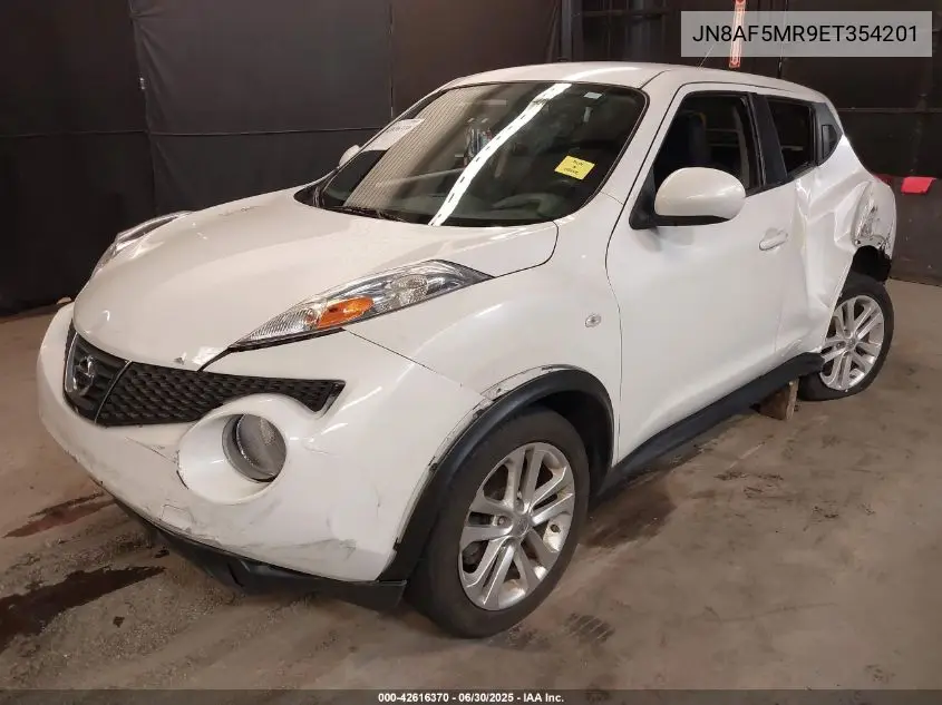 2014 Nissan Juke S VIN: JN8AF5MR9ET354201 Lot: 42616370