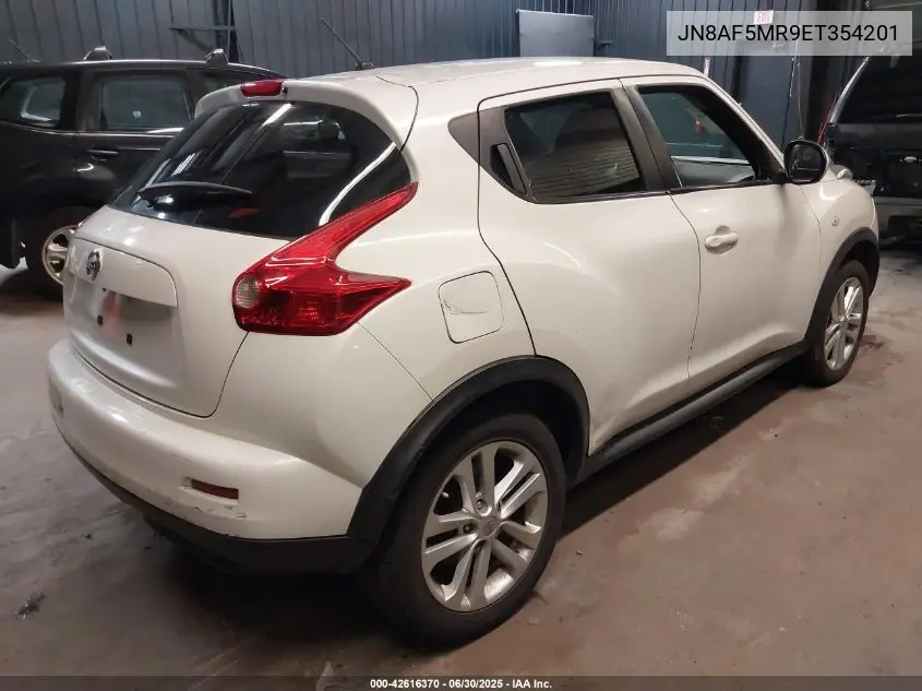 2014 Nissan Juke S VIN: JN8AF5MR9ET354201 Lot: 42616370