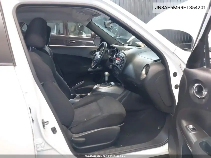 2014 Nissan Juke S VIN: JN8AF5MR9ET354201 Lot: 42616370