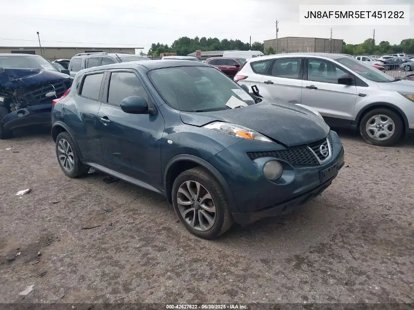 2014 Nissan Juke S VIN: JN8AF5MR5ET451282 Lot: 42627622