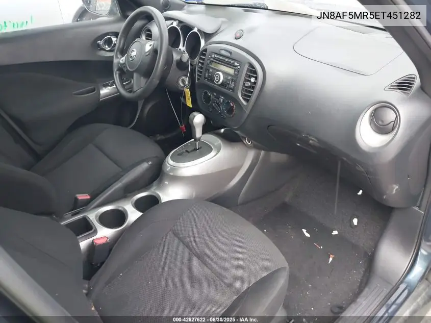 2014 Nissan Juke S VIN: JN8AF5MR5ET451282 Lot: 42627622