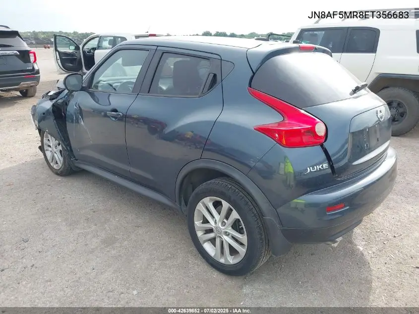 2014 Nissan Juke S/Sv/Sl/Nismo VIN: JN8AF5MR8ET356683 Lot: 42639852