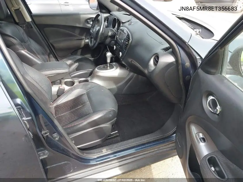 2014 Nissan Juke S/Sv/Sl/Nismo VIN: JN8AF5MR8ET356683 Lot: 42639852