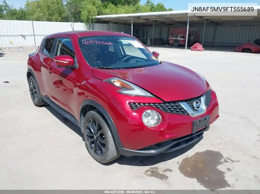 2015 Nissan Juke Sv VIN: JN8AF5MV9FT555689 Lot: 42572366