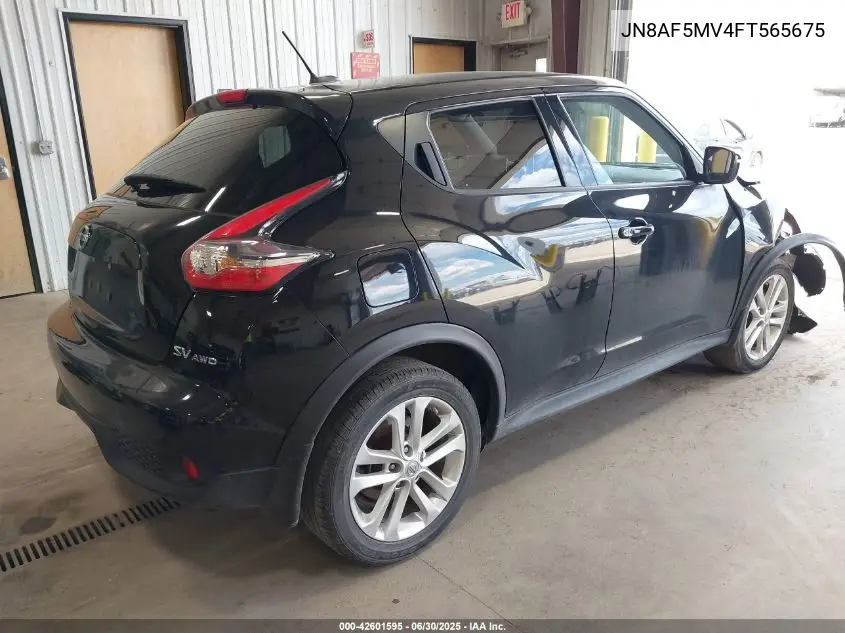 jn8af5mv4ft565675 JN8AF5MV4FT565675 2015 Nissan Juke Sv