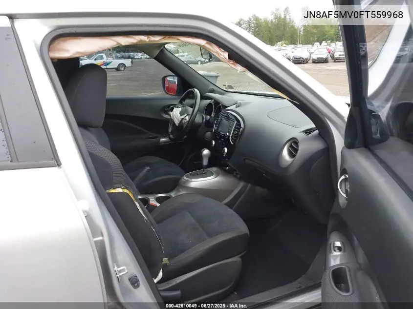 2015 Nissan Juke Sv VIN: JN8AF5MV0FT559968 Lot: 42610049