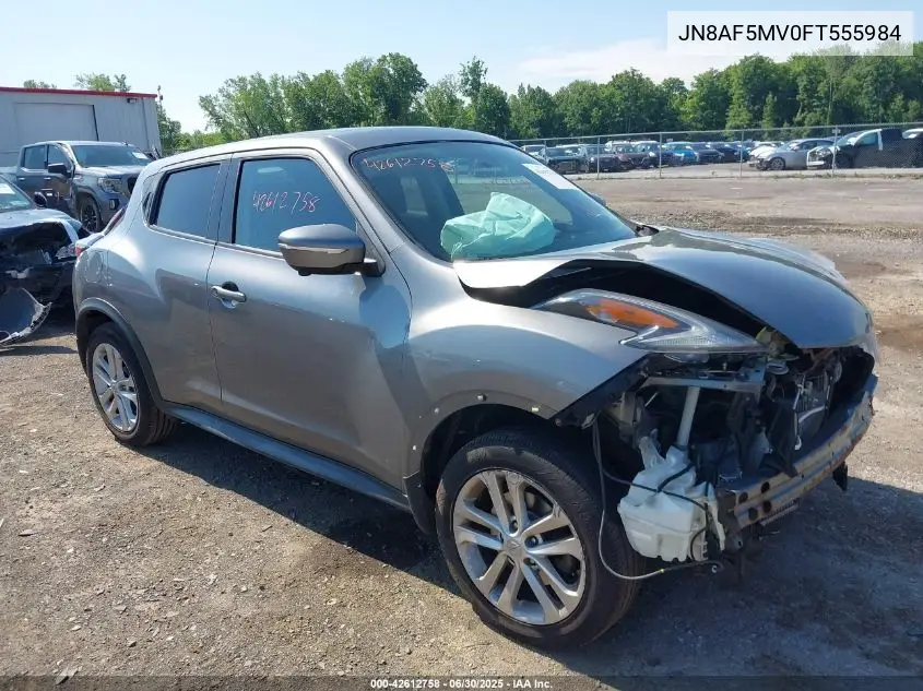 2015 Nissan Juke Sv VIN: JN8AF5MV0FT555984 Lot: 42612758