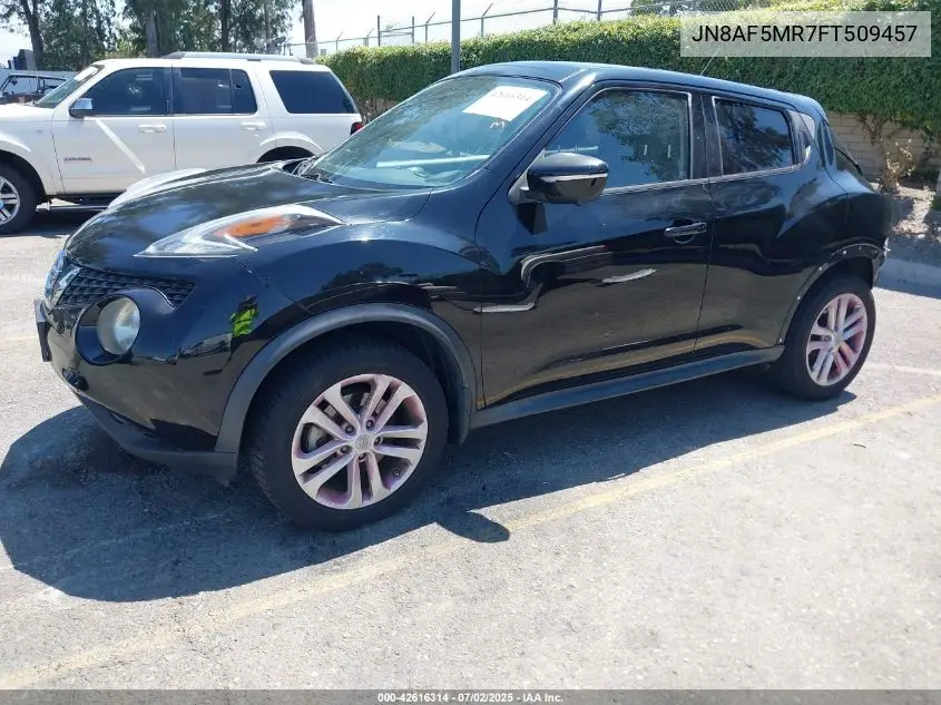 2015 Nissan Juke Sl VIN: JN8AF5MR7FT509457 Lot: 42616314