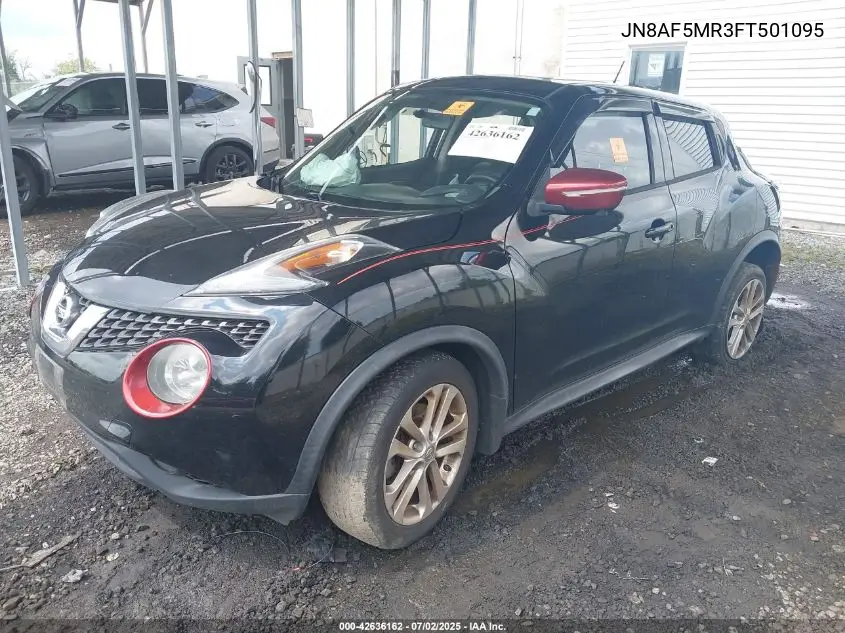 2015 Nissan Juke Sl VIN: JN8AF5MR3FT501095 Lot: 42636162