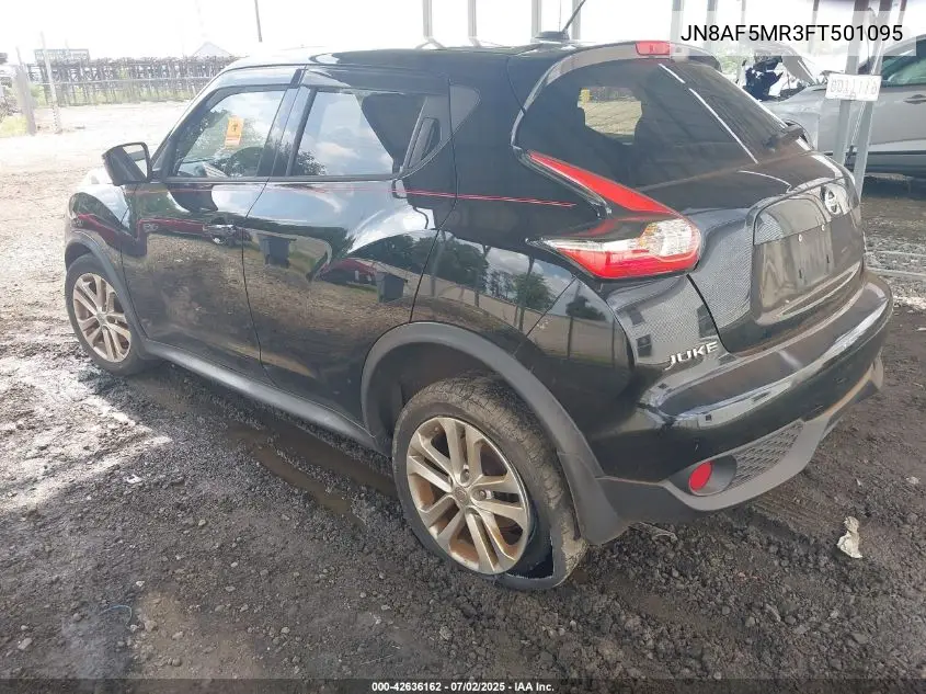 2015 Nissan Juke Sl VIN: JN8AF5MR3FT501095 Lot: 42636162