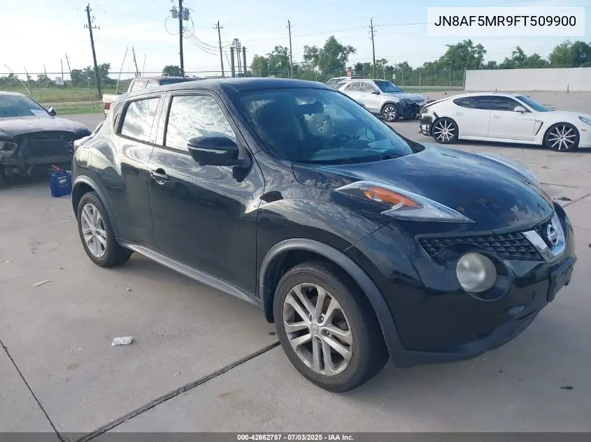 2015 Nissan Juke Sv VIN: JN8AF5MR9FT509900 Lot: 42662757