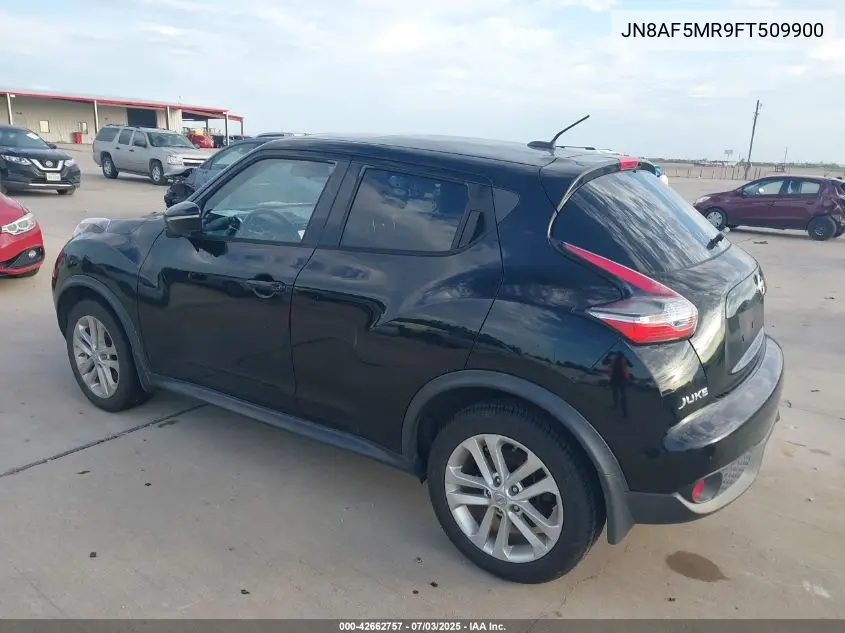 2015 Nissan Juke Sv VIN: JN8AF5MR9FT509900 Lot: 42662757