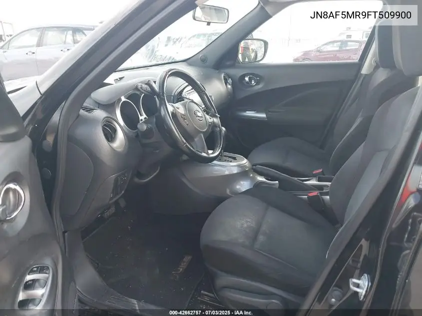 2015 Nissan Juke Sv VIN: JN8AF5MR9FT509900 Lot: 42662757