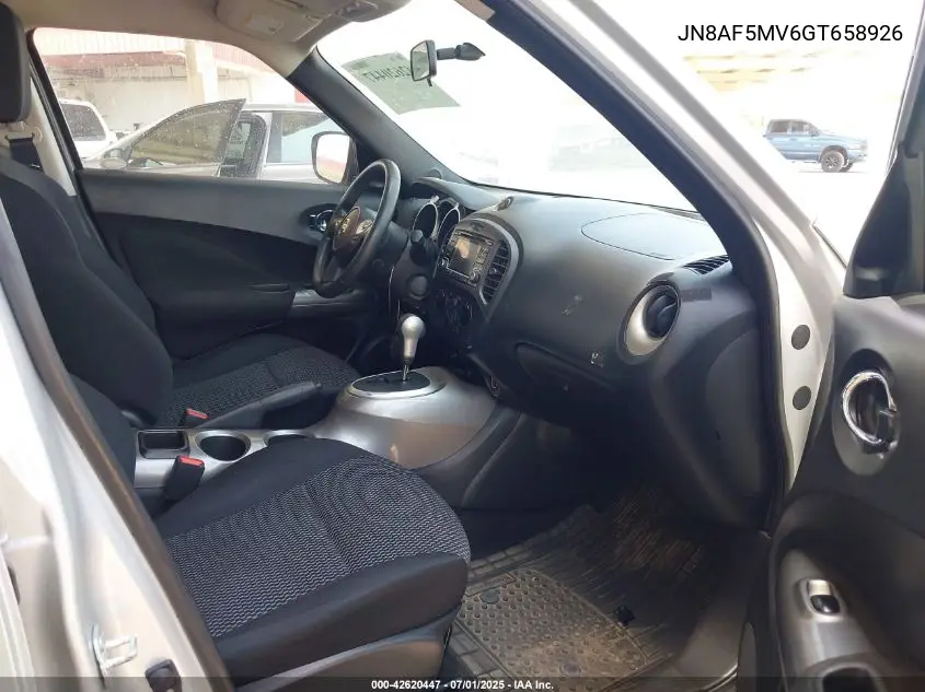 2016 Nissan Juke S VIN: JN8AF5MV6GT658926 Lot: 42620447