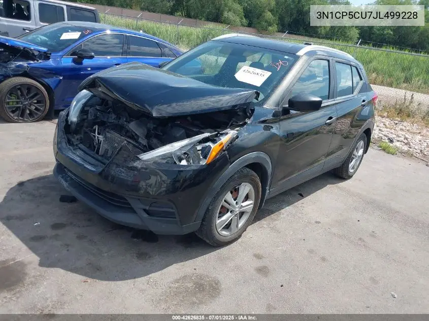 2018 Nissan Kicks S VIN: 3N1CP5CU7JL499228 Lot: 42626835