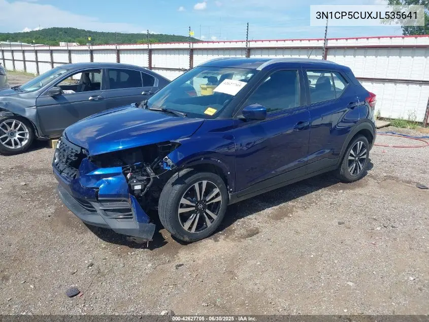 3N1CP5CUXJL535641 2018 Nissan Kicks Sv
