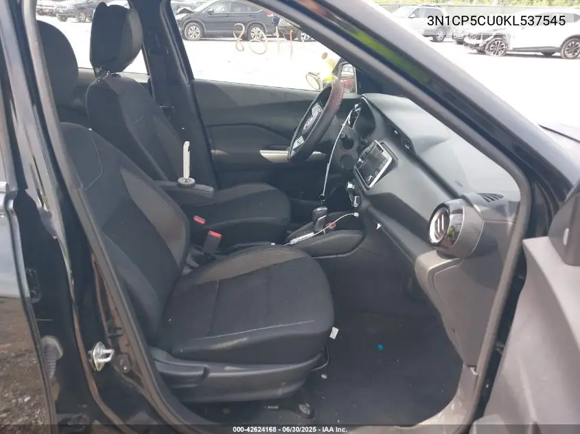 2019 Nissan Kicks Sv VIN: 3N1CP5CU0KL537545 Lot: 42624168