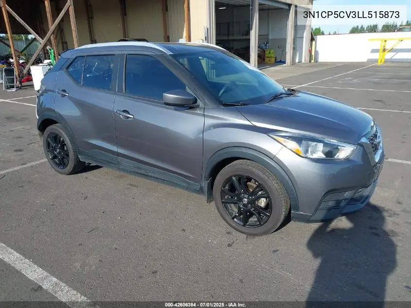 2020 Nissan Kicks Sv Xtronic Cvt VIN: 3N1CP5CV3LL515873 Lot: 42606384