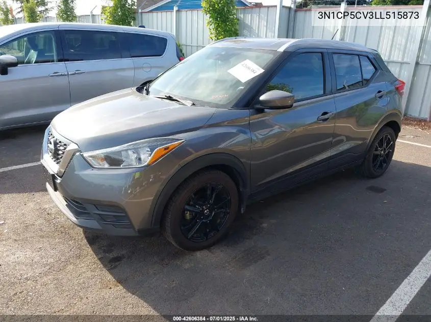 2020 Nissan Kicks Sv Xtronic Cvt VIN: 3N1CP5CV3LL515873 Lot: 42606384