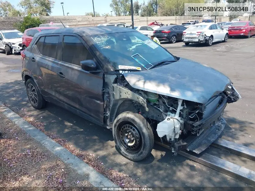 2020 Nissan Kicks S Xtronic Cvt VIN: 3N1CP5BV2LL508348 Lot: 42615946